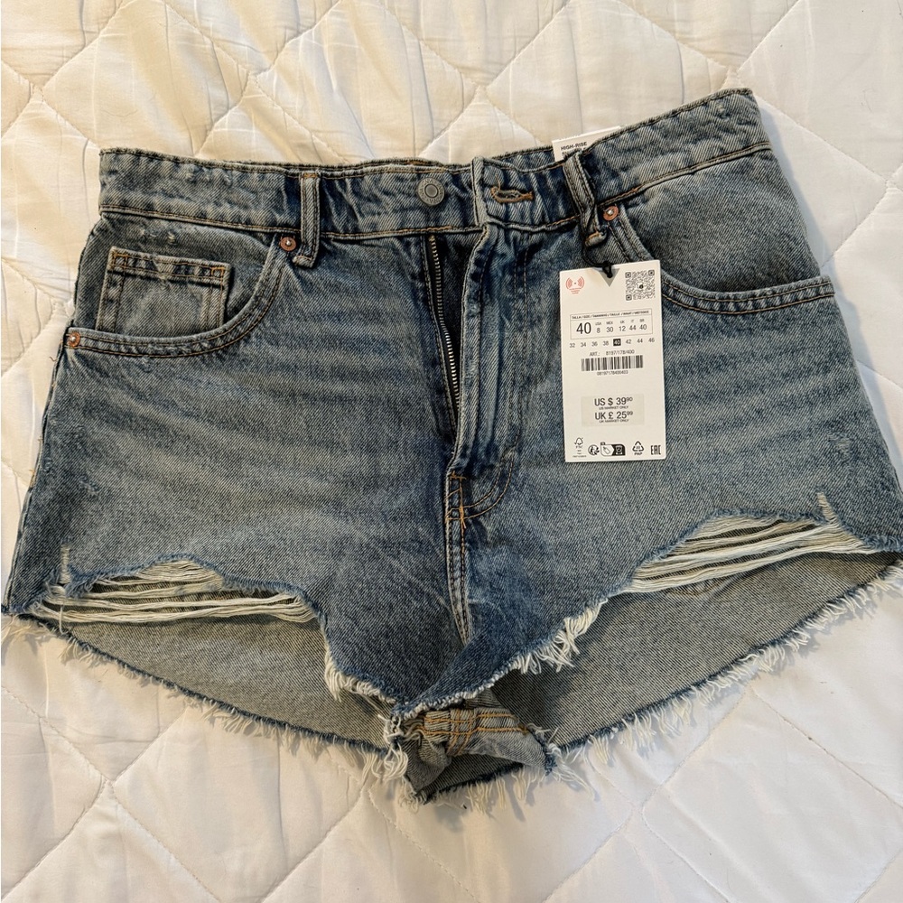 Denim Blue Women's Shorts